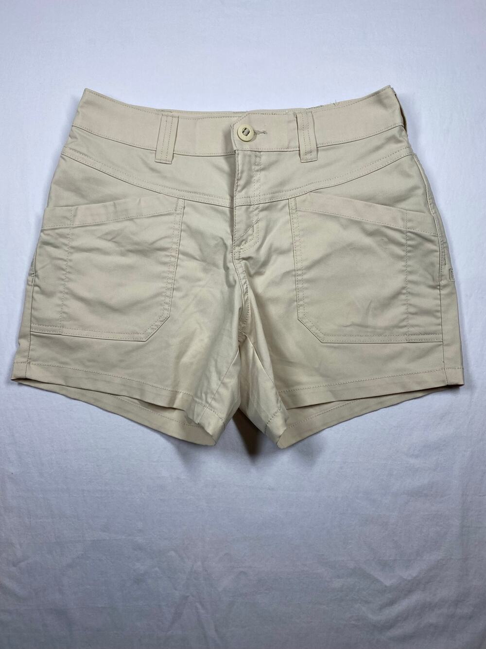 5.11 Tactical Women's Sz 4 Shauna Short in Vanilla Outdoor Hiking Casual Trail
